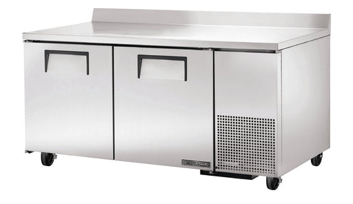 True TWT-67F-HC Worktop Freezer, 67 1/4" Wide, 2 Doors, 4 Shelves - TheChefStore.Com