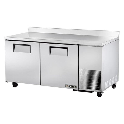 True TWT-67F-HC Worktop Freezer, 67 1/4" Wide, 2 Doors, 4 Shelves - TheChefStore.Com