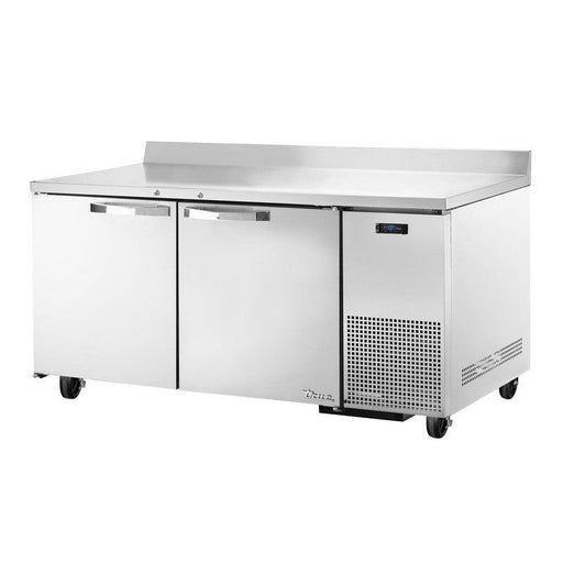 True TWT-67F-HC~SPEC3 Worktop Freezer, 67 1/4" Wide, 2 Doors, 4 Shelves, Spec Series - TheChefStore.Com