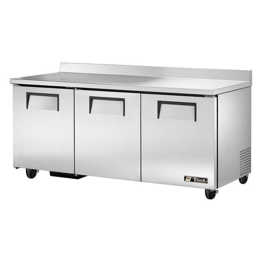 True TWT-72-HC~SPEC3 Worktop Refrigerator, 72 3/8" Wide, 3 Doors, 6 Shelves, Spec Series - TheChefStore.Com