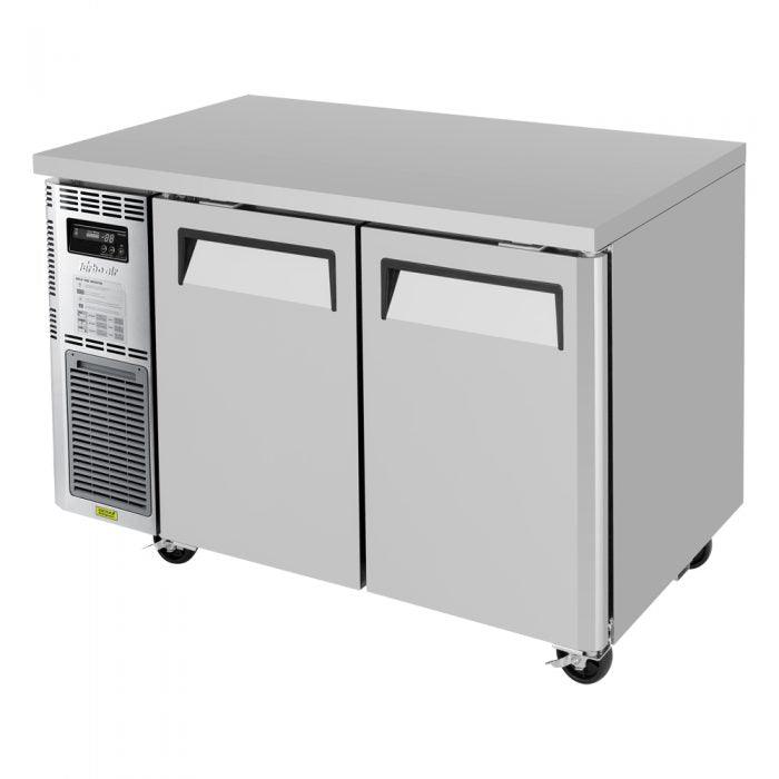 Turbo Air JUF-48-N 2 Solid Door Undercounter Freezer, Side Mount, 9.93 Cu. Ft. - TheChefStore.Com