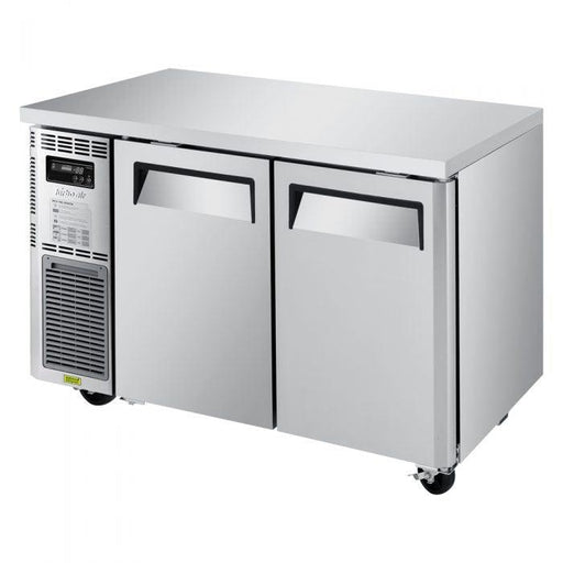 Turbo Air JUF-48S-N 2 Solid Door Undercounter Freezer, Side Mount, Narrow, 8.92 Cu. Ft. - TheChefStore.Com