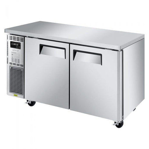 Turbo Air JUF-60S-N 2 Solid Door Undercounter Freezer, Side Mount, Narrow, 12.3 Cu. Ft. - TheChefStore.Com