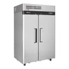 Turbo Air M3RF45-2-N 2 Solid Door Dual Temp, Top Mount Refrigerator & Freezer - TheChefStore.Com