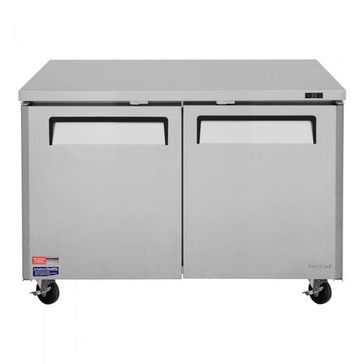 Turbo Air MUR-48-N 2 Solid Door Undercounter Refrigerator, 12.2 Cu. Ft. - TheChefStore.Com