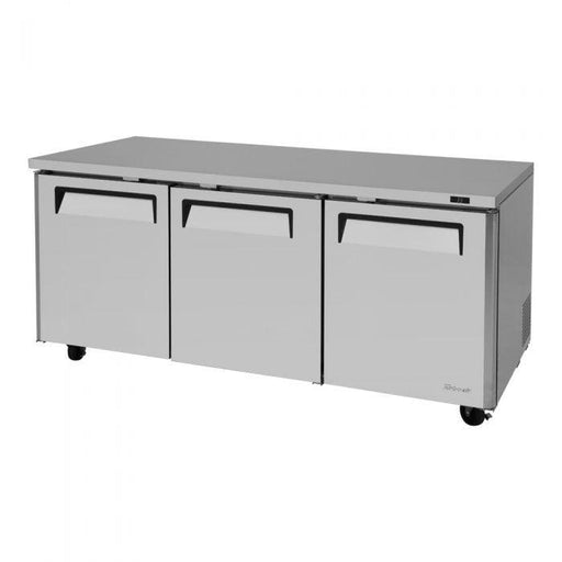 Turbo Air MUR-72-N 3 Solid Door Undercounter Refrigerator, 18.8 Cu. Ft. - TheChefStore.Com