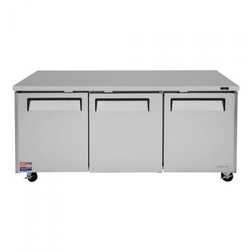 Turbo Air MUR-72-N 3 Solid Door Undercounter Refrigerator, 18.8 Cu. Ft. - TheChefStore.Com