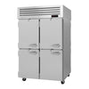 Turbo Air PRO-50-4H-PT 8 Solid Half Door Pass-Thru Heated Cabinet, 48.7 Cu. Ft. - TheChefStore.Com