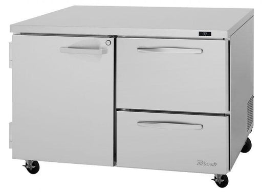 Turbo Air PUR-48-D2R-N 2 Drawer and 1 Door Undercounter Refrigerator, 12.2 Cu. Ft. - TheChefStore.Com