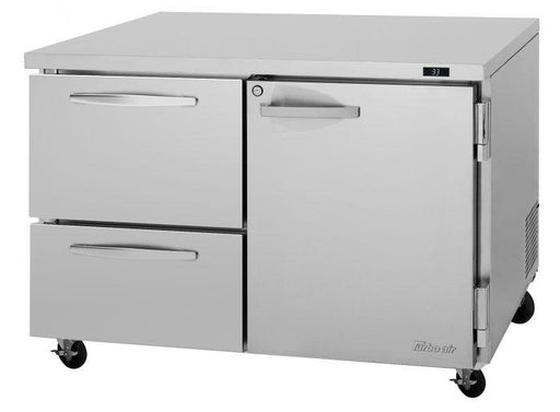 Turbo Air PUR-48-D2R-N 2 Drawer and 1 Door Undercounter Refrigerator, 12.2 Cu. Ft. - TheChefStore.Com