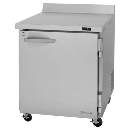 Turbo Air PWR-28-N 1 Solid Door Worktop Refrigerator, 6.8 Cu. Ft. - TheChefStore.Com