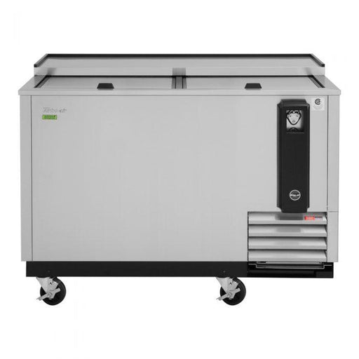 Turbo Air TBC-50SD-N6 2 Lids Stainless Steel Exterior Bottle Cooler - TheChefStore.Com