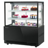 Turbo Air TBP48-54FN-W(B) 48" Refrigerated Bakery Display Case, 3 Tiers, Front Open, White or Black, 17.2 Cu. Ft. - TheChefStore.Com