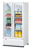 Turbo Air TGM-35SDH-N 2 Door Swing Style Glass Merchandiser Refrigerator, Full Height, 31.7 Cu. Ft. - TheChefStore.Com