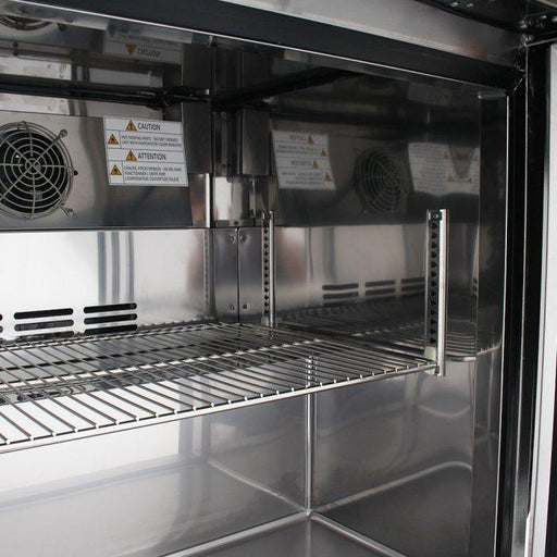 Turbo Air TUF-36SD-N 2 Solid Door Undercounter Freezer, 9 Cu. Ft. - TheChefStore.Com