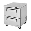 Turbo Air TUR-28SD-D2-N 2 Drawer Undercounter Refrigerator, 6.8 Cu. Ft. - TheChefStore.Com