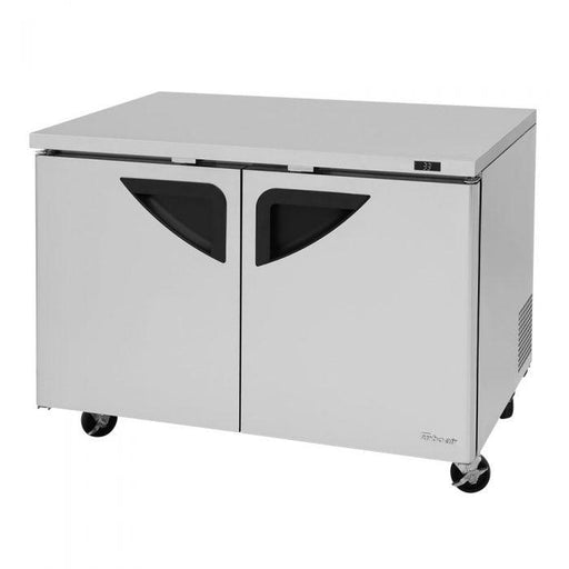 Turbo Air TUR-48SD-N 2 Solid Door Undercounter Refrigerator, 12.2 Cu. Ft. - TheChefStore.Com