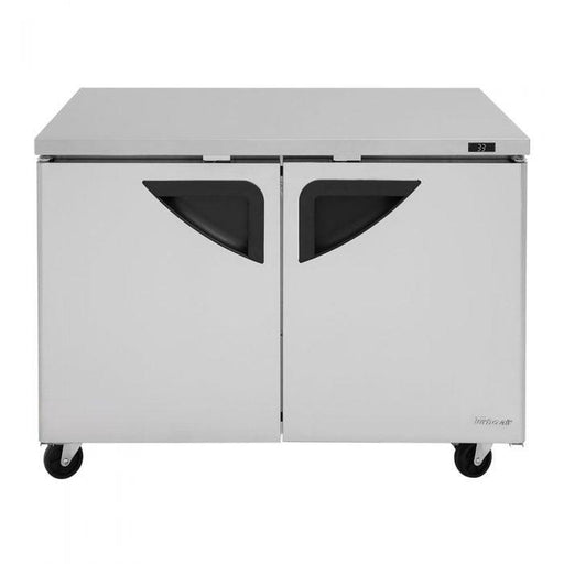 Turbo Air TUR-48SD-N 2 Solid Door Undercounter Refrigerator, 12.2 Cu. Ft. - TheChefStore.Com