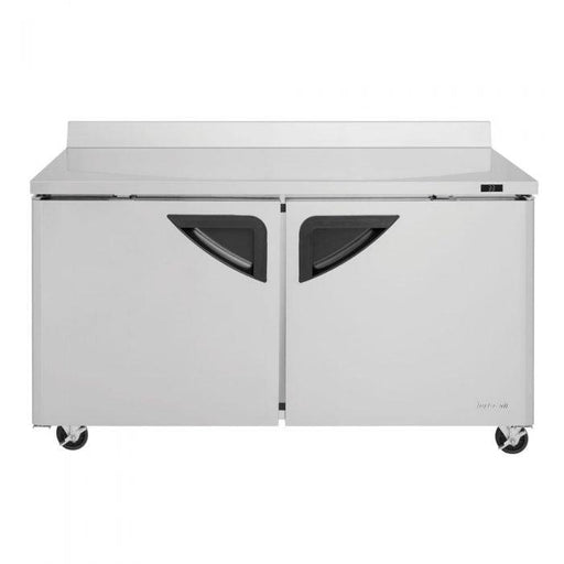 Turbo Air TWR-60SD-N 2 Solid Door Worktop Refrigerator, 16 Cu. Ft. - TheChefStore.Com