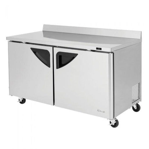 Turbo Air TWR-60SD-N 2 Solid Door Worktop Refrigerator, 16 Cu. Ft. - TheChefStore.Com