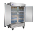 Valpro VP2R-HC 49 cu. ft. Double Solid Door Refrigerator - TheChefStore.Com