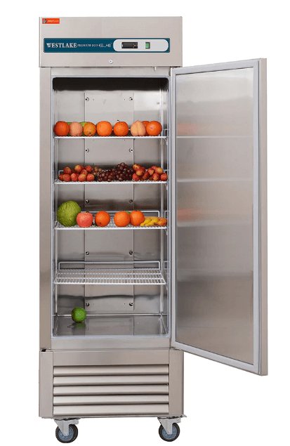 Westlake WKR-23B 23 Cu.ft Stainless Steel Reach-in Refrigerator - TheChefStore.Com